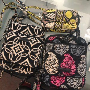 3 Vera Bradley purses
